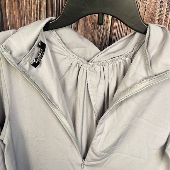 Zeagoo Grey blouse long sleeve - Picture 4 of 5